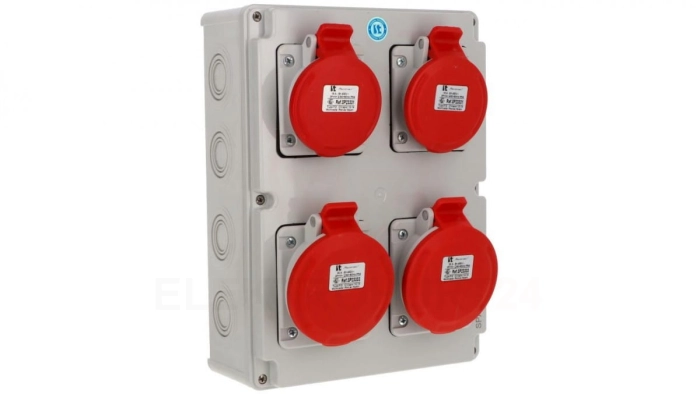 Rozdzielnica 2x5x32A 2x5x16A INA=32A IP54 SB-003005-S0040-54