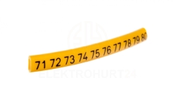 Oznacznik przewodów OZ-0/71-80 E04ZP-01020101800 /100szt./