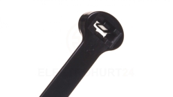 Opaska kablowa 220x7,5 czarna UV 2-LOCK zęby stalowe BMTN2275 /100szt./