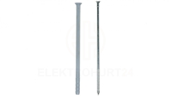 Kołek wbijany nylonowy szybkiego montażu z lejkiem Koelner FX-08L160 8  160 mm /opakowanie kartonowe 50 szt./