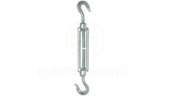 Śruba rzymska hak-hak 195-270mm M 8 ocynkowana 34.2 OC /93400201/