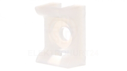 Podstawka montażowa 13x18,5mm biała PMP-05-4-100 25.250 /100szt./