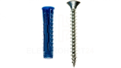 Kołek rozporowy uniwersalny Rawlplug 6x30 z wkrętem 4,5x40 4ALL-06+4540 – 50 szt.