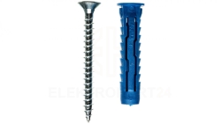 Kołek uniwersalny 10x50 z wkrętem 6x60 Rawlplug 4ALL-10+6060 – 25 szt.