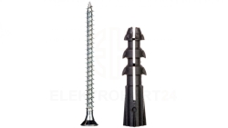 Kołek rozporowy z wkrętem /krzyżowym/ KR fi8 4x50 22.008 /200 szt./