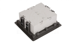 Simon Connect Puszka SF podłogowa podwójna 4xK45 + SM202/9 szary grafit SF270/14