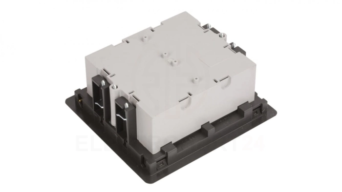 Simon Connect Puszka SF podłogowa podwójna 4xK45 + SM202/9 szary grafit SF270/14