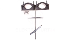 Uchwyt podwójny na słup ŻN z odsadzeniem 45-70mm U202 02912050