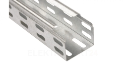 Korytko kablowe perforowane 50x42 grubość 0,5mm KGR/KPR50H42/3 140205 /3m/