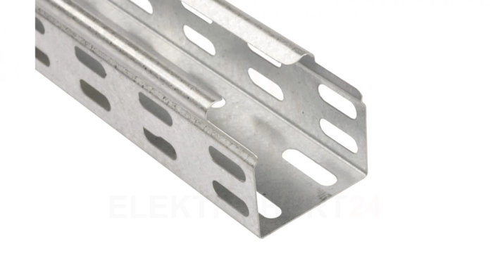 Korytko kablowe perforowane 50x42 grubość 0,5mm KGR/KPR50H42/3 140205 /3m/