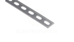 Płaskownik perferowany 25x2mm 2m PLC25/2 640520 ocynk metodą Sendzimira /2m/