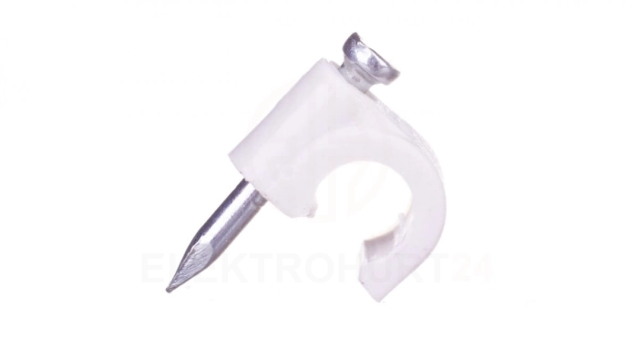 Uchwyt kablowy okrągły fi 6mm FLOP 6 27.06 /100szt./