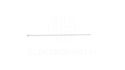 Opaska kablowa 160x2,6mm biała BMB1625E / 5206 /100szt./