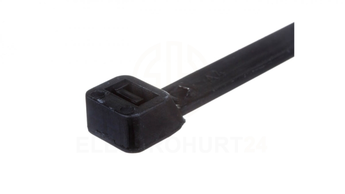 Opaska kablowa odporna na UV TKUV 60/9 czarna E01TK-01050102201 /100szt./