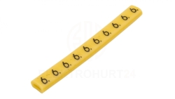 Oznacznik przewodów OZ-0/6 żółty E04ZP-01020100700 (100szt.)