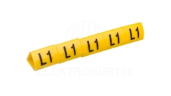 Oznacznik przewodów OZ-2/L1 żółty E04ZP-01020404800 /100szt./