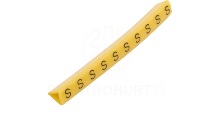 Oznacznik przewodów OZ-1/S żółty E04ZP-01020204100 (100szt.)