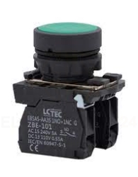 Przycisk pojedyńczy zielony XB5-AA35 1NO+1NC