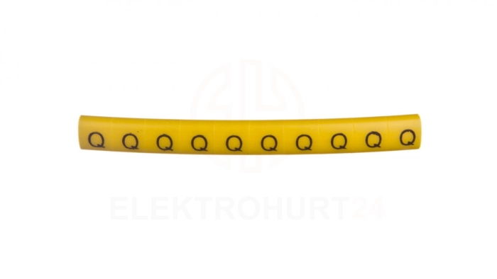 Oznacznik przewodów OZ-0/Q żółty E04ZP-01020103900 /100szt./