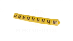 Oznacznik przewodów OZ-1/M żółty E04ZP-01020203500 /100szt./
