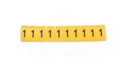 Oznacznik przewodów OZ-3/1 żółty E04ZP-01020500200 /100szt./