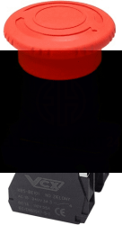 Przycisk grzybkowy czerwonyXB5-AS543 2NO