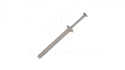 Kołek wbijany Koelner FX-06K060 6  60 mm z kołnierzem do listew i lekkich konstrukcji – 100 szt.