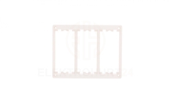 Simon Connect Ramka potrójna 6xK45 uniwersalna czysta biel SM302/9