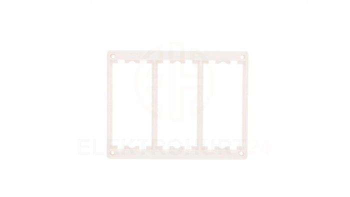 Simon Connect Ramka potrójna 6xK45 uniwersalna czysta biel SM302/9