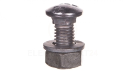 Śruba grzybkowa z podkładką i nakrętką M10x25 FRS 10X25 F TPS 6407536 /50szt./