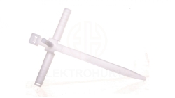 Uchwyt paskowy szybkiego montażu z kołkiem 85mm biały USMPK-8 8mm /50szt./