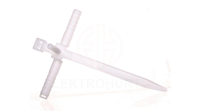 Uchwyt paskowy szybkiego montażu z kołkiem 85mm biały USMPK-8 8mm /50szt./