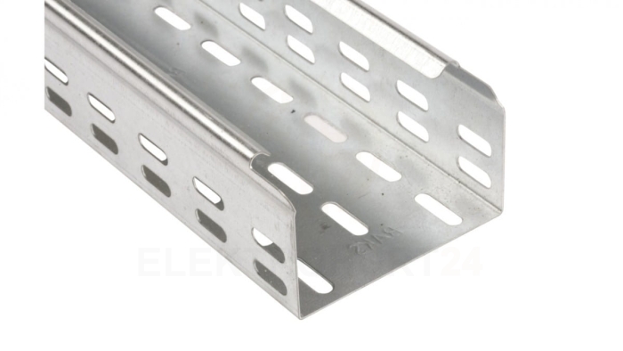 Korytko kablowe cynkowane perforowane 100x60mm 3m 1mm E90 KCJ100H60/3N 161010