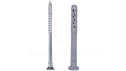 Kołek wbijany szybkiego montażu Koelner FX-06C060 6 x 60 mm z kołnierzem cylindrycznym /100 szt./