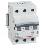 Rozłącznik izolacyjny RX3 40A 3P 419327