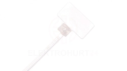 Opaska kablowa z tabliczką 110x2,5mm T20x9PK BMT52110ME /100szt./