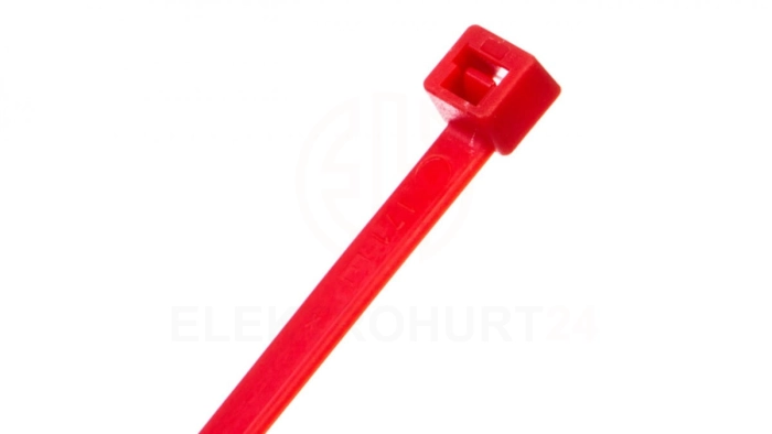 Opaska kablowa czerwona 200x4,8mm 5215RE BMRD2048 /100szt./
