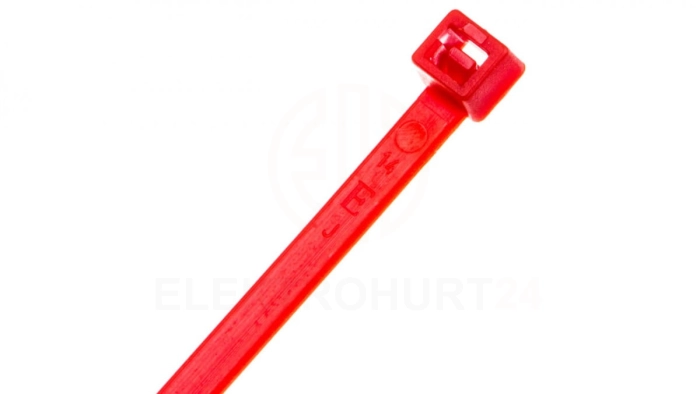 Opaska kablowa czerwona 290x4,5mm 5217 RE BMRD3048 /100szt./