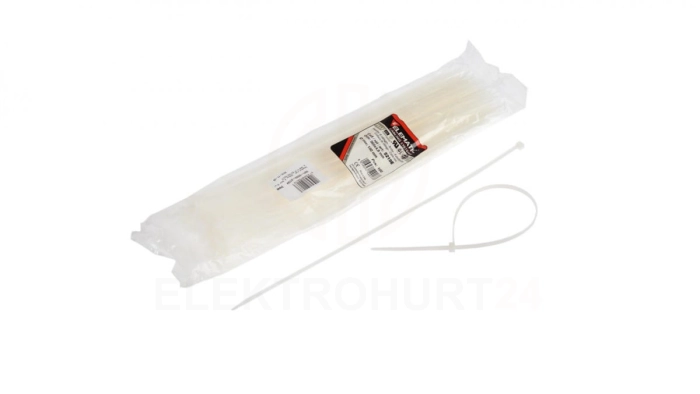 Opaska kablowa 360x4,5 biała /100szt/ 5219Q BMB3748Q