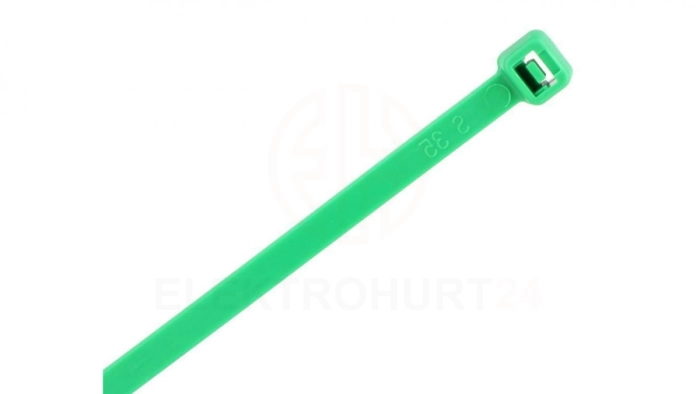 Opaska kablowa TK 20/5 GR zielona E01TK-01020201601 /100szt./