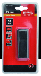 Ostrza trapezowe Modeco MN-63-127 19x50 mm blister - 10 szt.