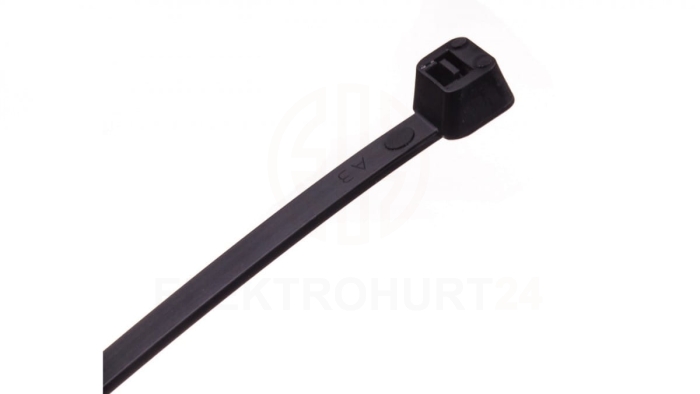 Opaska kablowa odporna na UV TKUV 80/9 czarna E01TK-01050102401 /100szt./