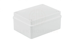 Puszka n/t hermetyczna 150x110x70 bez dławików IP65 biała S-BOX 316B