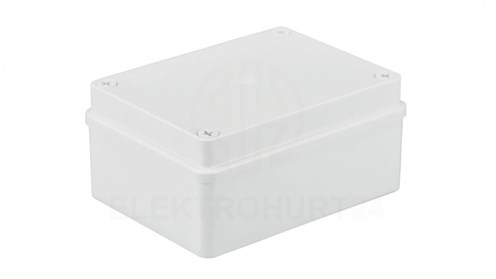 Puszka n/t hermetyczna 150x110x70 bez dławików IP56 biała S-BOX 316B