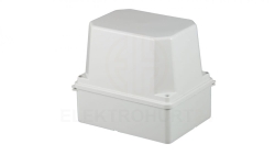 Puszka n/t hermetyczna 150x110x140 bez dławików wysoka IP65 szara S-BOX 316H