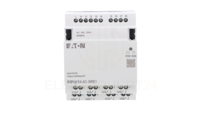 Rozszerzenie wejścia/wyjścia easyE4 230VAC/DC 8DI 8DO-R EASY-E4-AC-16RE1 197222