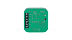 Dopuszkowy odbiornik Wi-Fi 1-kanałowy dwukierunkowy 16A TYP: ROW-01/16A SPL10000025