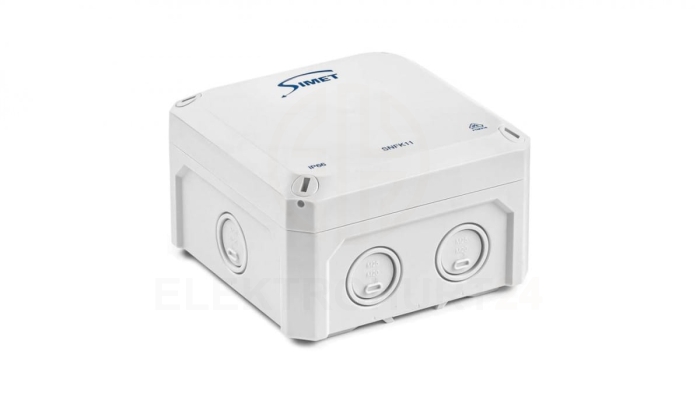 Puszka naścienna 110x110x67mm IP66 szara SNFK11 83169002