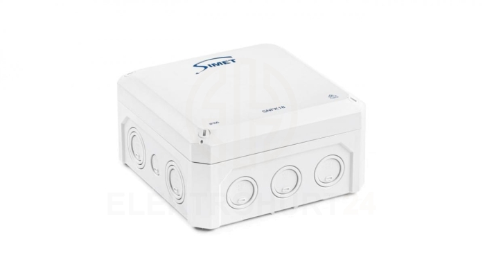 Puszka n/t hermetyczna pusta 180x180x93mm IP66 biała SNFK18 83171006