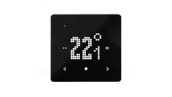 Regulator temperatury dotykowy LED Wi-Fi Supla GKW-01 czarny SPL10000013